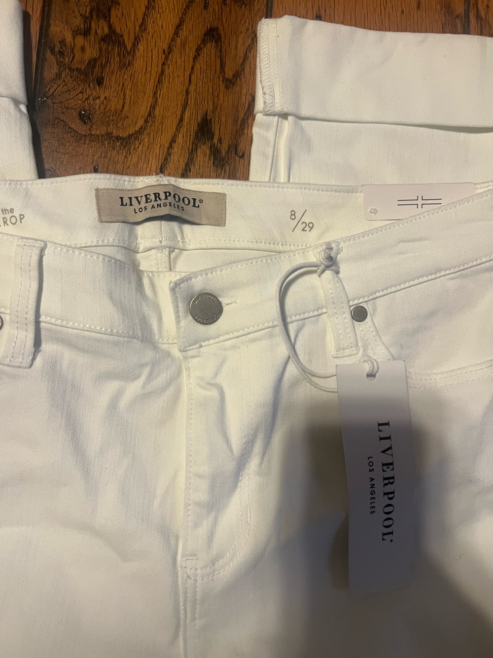 Liverpool Women's Slim White Jeans